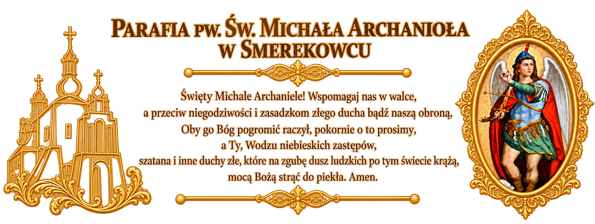 Parafia pw. Św. Michała Archanioła w Smerekowcu